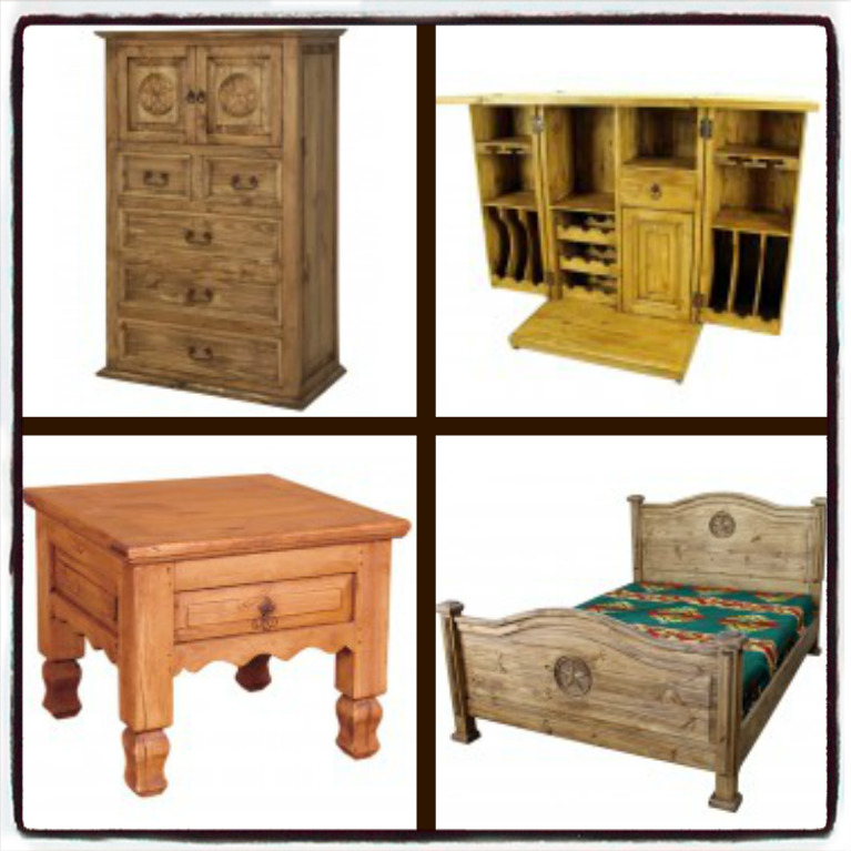 Rustic pine furniture